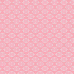 Soft pink geometric pattern design seamless background fabric, modern stylish texture for wallpapers, cards, banners, and various decorative applications.