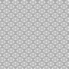 Seamless gray geometric pattern design featuring overlapping shapes. Modern abstract background for decor, textiles, wallpapers, and digital projects.