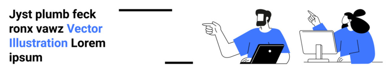 People engaging in a discussion while viewing a computer screen, exchanging ideas and pointing to directions. Ideal for teamwork, collaboration, education, training, brainstorming, business support