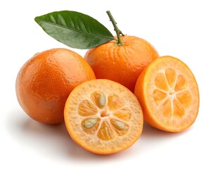 chinotto on a white background