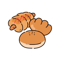 パンのイラスト