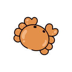 カニパンのイラスト