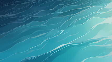 Fototapeta premium Underwater Dream Gradient - Turquoise, Aqua Blue, and White with Serene Aquatic Atmosphere