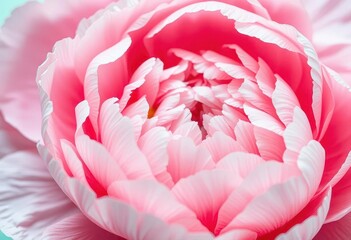 Delicate single crepe paper peony, soft pink hues, intricate detailing,  home decor,  beautiful