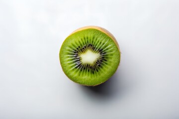 Kiwi Fruit on a White Background