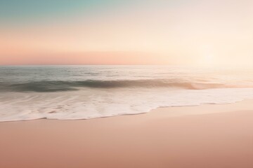 Obraz premium sunset on the beach