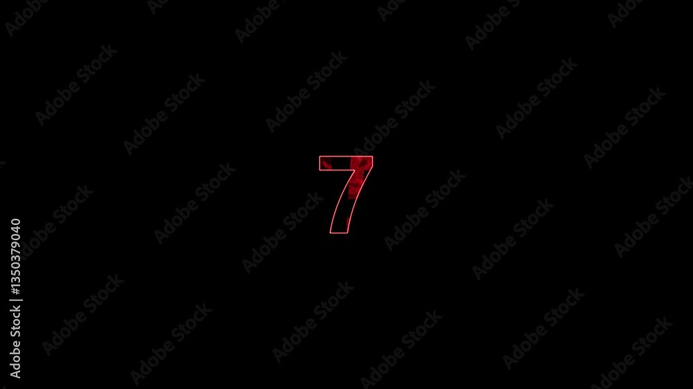 Poster countdown number from 15 to 0. time counter counting down the number of minutes and seconds remainin