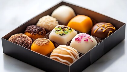 Gourmet Chocolates Gift Box for Elegant Treats.