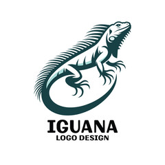 Iguana Vector Logo Design