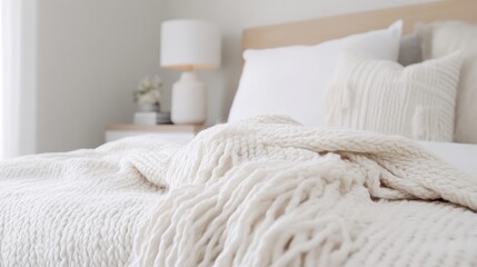 Cozy, minimalist bedroom