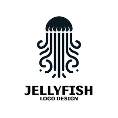 Jellyfish Vector Logo Design