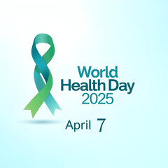A creative poster graphic design image created for World Health Day 2025