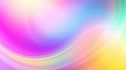Fototapeta premium Colorful abstract background with vibrant lines and smooth curves in rainbow hues.