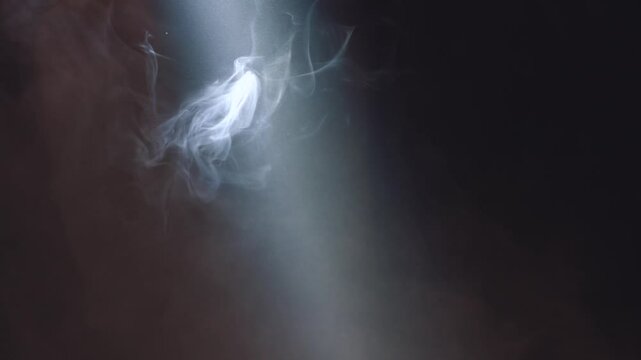 Smoke, smoke in the room, smoke, fire, clouds of smoke