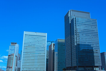 高層ビル　オフィス街