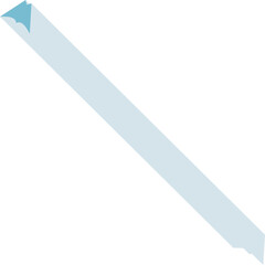 blue large icon on white background with shadows to put in web and merch designs