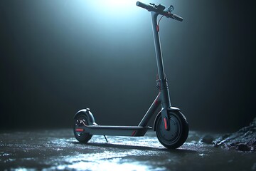 Sleek Electric Scooter - Modern Urban Transportation