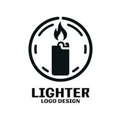 Lighter Vector Logo Design
