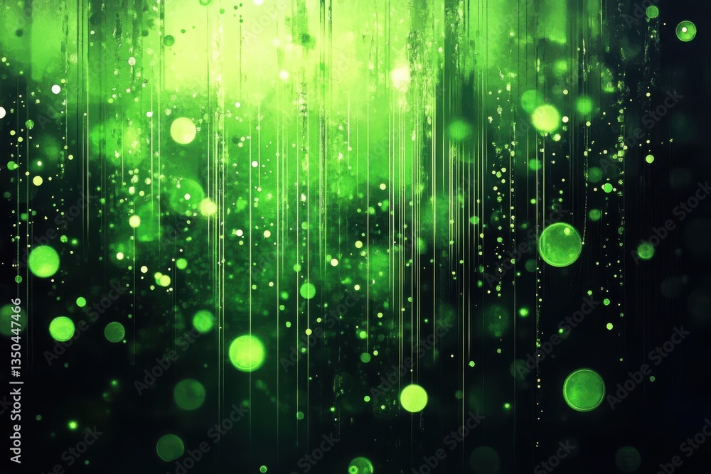 Poster digital abstract background with modern artistic design and vibrant colors