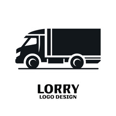 Lorry Vector Logo Design