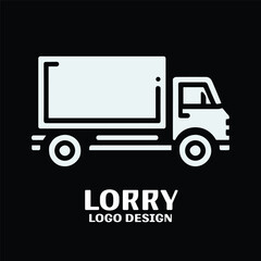 Lorry Vector Logo Design