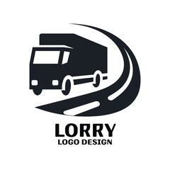 Lorry Vector Logo Design