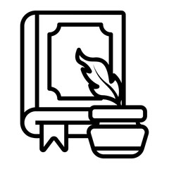 novel Line Icon