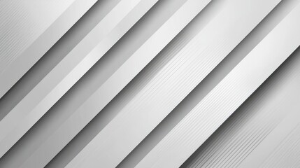Obraz premium Sleek Grey-White Striped Geometry with Layered Shine for Corporate and Festive Presentation Designs