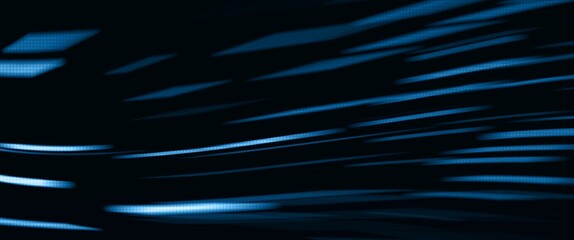 blue abstract background with motion blur and halftone texture