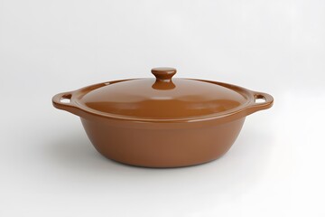 Realistic Oval Casserole Dish