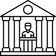 Government Building Icon