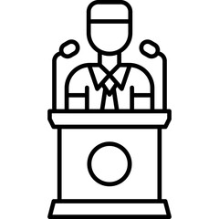 Politician Icon