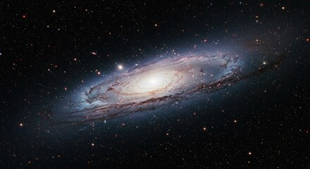 Fototapeta premium nebula galaxy telescope scope standard scale