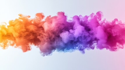 Fototapeta premium vector of a Smoke effects, isolated clear white background