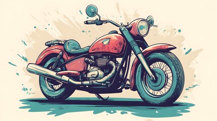Professional Classic Motorcycle, Sport Bike, Scooter, and Helmets for Riding Gear Advertisement