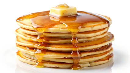 stack of pancakes on a plate