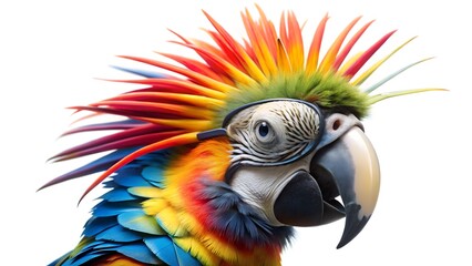 Obraz premium blue and yellow macaw ara