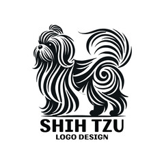  Shih Tzu Vector Logo Design