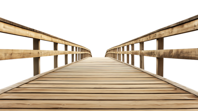 A wooden deck with a wooden deck that says the dock on transparent background