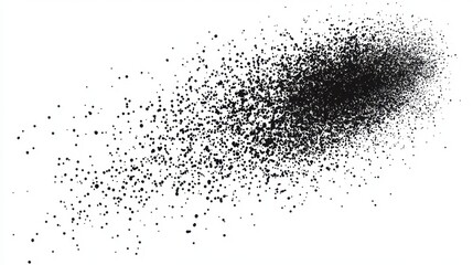 Obraz premium vector of a star dust, isolated clear white background