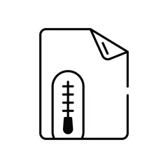 Zip File vector icon stock illustration