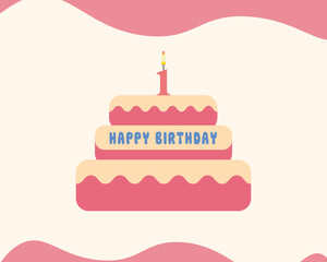 happy birthday cake