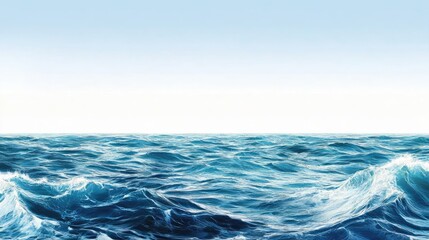 Horizontal gradient in shades of deep navy to sky blue, featuring subtle grainy textures.