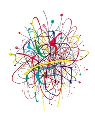 Fototapeta premium abstract vector background