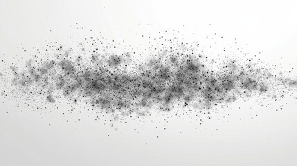 vector of a star dust, isolated clear white background