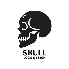 Skull Vector Logo Design