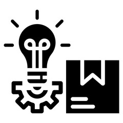 Product Innovation Glyph Icon