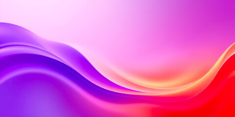 Naklejka premium Seamless Abstract Wave Background Featuring a Smooth Gradient Transition, Blending Soft Colors for a Sleek and Elegant Visual Effect