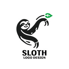 Sloth Vector Logo Design