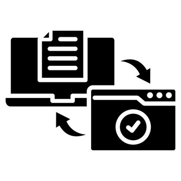 data transfer icon